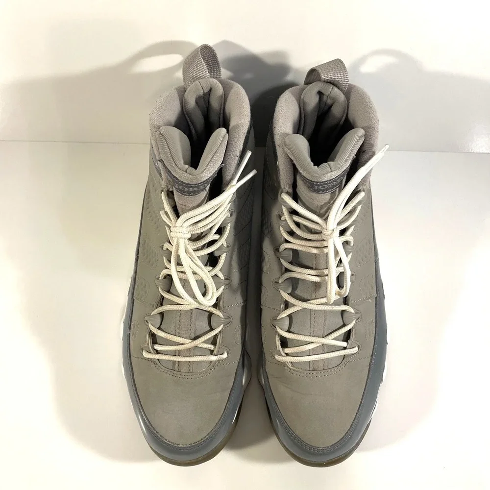 Nike Mens Size 8 Air Jordan 9 IX Retro 2012 Cool Grey Athletic Lifestyle Shoes